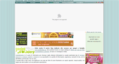 Desktop Screenshot of caseperferie.it